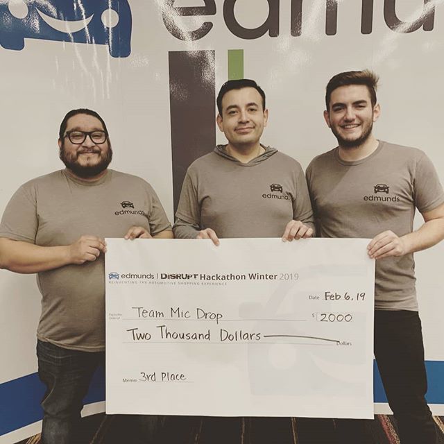 Hackathon winners